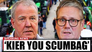 BREAKING Jeremy Clarkson CONFRONTS Keir Starmer At Farmers Protest [upl. by Langan]