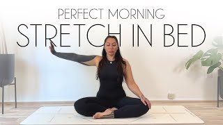 Perfect Morning Yoga In Bed [upl. by Iruahs]