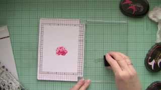 How to make your own stamping tool  stamp positioner used with Altenew Stamps and Inks [upl. by Cormick981]