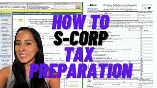 How to Prepare SCorp Tax Return  ProSeries Software [upl. by Wolfgram397]