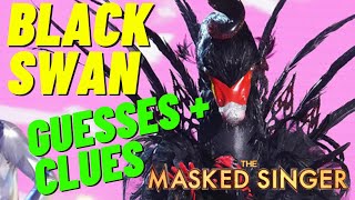 Black Swan Masked Singer Performance Clues  Guesses [upl. by Anihpled]