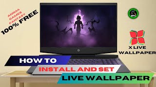 How To Get Live Wallpapers on Desktop Step by Step 100 Free WindowsPC 2024  X Live Wallpaper [upl. by Annael]