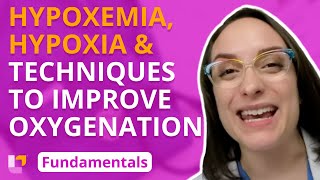 Hypoxemia Hypoxia amp Techniques to Improve Oxygenation  Fundamentals of Nursing LevelUpRN [upl. by Marris409]