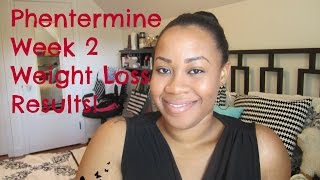 Phentermine Appetite Suppressant Week 2 Results 10 lb total loss [upl. by Stirling912]