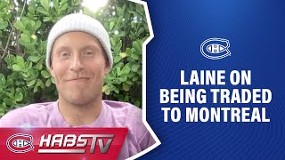 Patrik Laine on being traded to Montreal  FULL PRESS CONFERENCE [upl. by Ycnan]