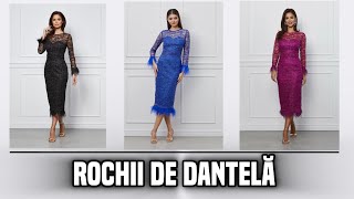 Rochii Elegante De Dantelă DyFashion [upl. by Alilak]