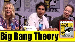 BIG BANG THEORY  Comic Con 2017 Full Panel Kaley Cuoco Johnny Galecki Kunal Nayyar [upl. by Baalman438]