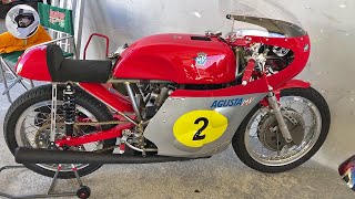 MV Agusta GP 5003 replica  art and top craftsmanship classic motorcycle racing [upl. by Necila]