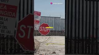 Breaking News Tensions Rise at USMexico Border usa mexico immigration yt shorts trump [upl. by Yenduhc]