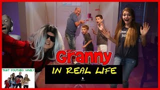 Granny Game In Real Life With Traps  That YouTub3 Family [upl. by Ojeitak283]