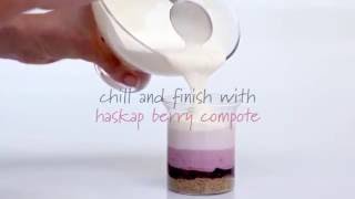 Haskapa NoBake Berry Cheesecake Recipe [upl. by Keviv]