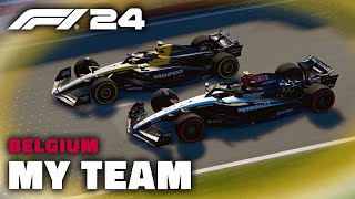 NEXT LEVEL PERFORMANCE  F1 24 My Team Career Mode  Round 14 Belgium [upl. by Ninos]