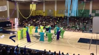 San Juan Hills High School Dance Production Silly Sack Routine [upl. by Brunhilde]