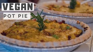 Vegan Pot Pie  Easy Vegan Snacks [upl. by Bernita]