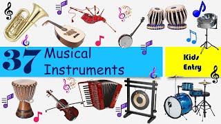 World Musical Instruments Musical instruments with pictures  37 types of musical instruments [upl. by Allenrad]