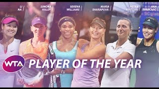 2014 WTA Player of the Year Finalists [upl. by Clara987]