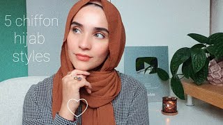 CHIFFON HIJAB TUTORIAL [upl. by Jochebed]