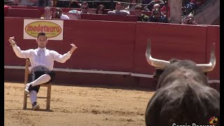 Campeonato con toros Recortador De Oro 🎖 · Valencia quotFallasquot 2016 [upl. by Ulric]