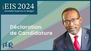 Elhadji Ibrahima SALL  Déclaration de candidature à la présidentielle de 2024 [upl. by Carisa]