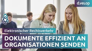 Elektronischer Rechtsverkehr Dokumente effizient an Organisationen senden [upl. by Malachy819]