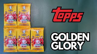 5 x Golden Glory Pack Opening  Match Attax Euro 2024 [upl. by Schwinn]