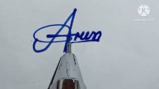 Afrin Name Beautiful SignatureHow to create Afrin signatureA signature StyleAfreen Signature Make [upl. by Vergil]