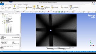 ANSYS Fluent 2D Multizone Meshing of a Cylinder [upl. by Trik]