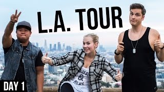 Interview with Lewis Howes in West Hollywood  Video Influencers LA Tour Day 1 [upl. by Adlai]