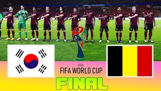 SOUTH KOREA vs BELGIUM  Final FIFA World Cup 2026  Full Match All Goals  Football Match [upl. by Oicnerolf]