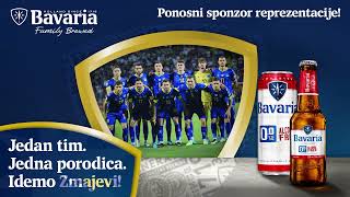 Bavaria pivo  Bavaria 00 je 100 uz Zmajeve  Ponosni sponzor reprezentacije BiH [upl. by Anilram]