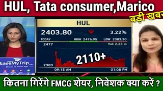 Hindustan unileverTata consumerMarico share newshul AnalysisTarget 2025fmcg share latest news [upl. by May]