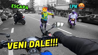 Quiere ESCAPAR y CAIMOS TODOS 🤬 ya es una caceria de motos  Observaciones Diarias 179 [upl. by Conias923]