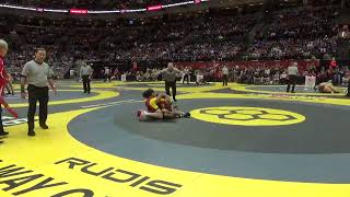 175 D1 SF Jarrel Miller St Edward vs Luke Vanadia Brecksville [upl. by Brom723]