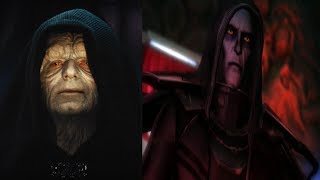 Versus Series Darth SidiousPalpatine VS VitiateSith Emperor [upl. by Beberg]