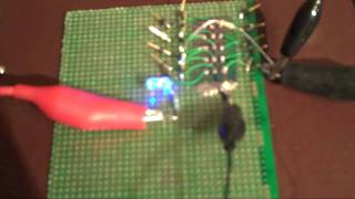 Homemade Transistor Demonstration [upl. by Aicac]