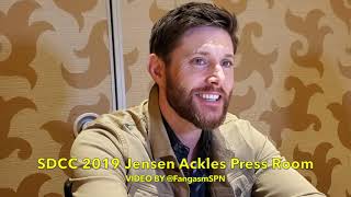 SDCC Jensen Ackles Press Room [upl. by Evangeline]