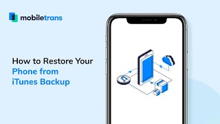 How to Restore Your Phone from iTunes Backup [upl. by Wennerholn576]