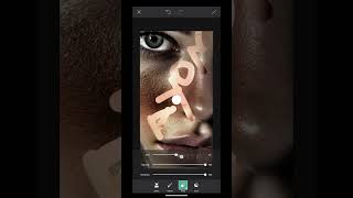 Photoshop skin retouching 1 click shortvideo adobe viralvideo reteaching [upl. by Erdnassac]