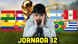 PRONÓSTICOS PARA LA JORNADA 12 ELIMINATORIAS DE LA CONMEBOL [upl. by Elizabeth]