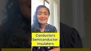 Conductors insulators Semiconductors Electronics Interview Preparation education computerscien [upl. by Sihtam]