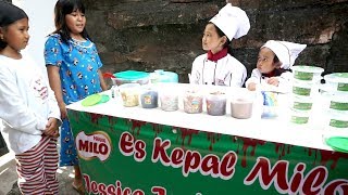 What If Jessica Jenica Jadi Penjual Es Kepal Milo 💖 Es Viral dari Malaysia [upl. by Werdna]