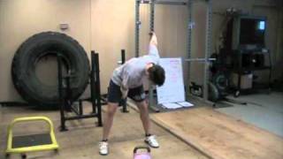 How to do a GS swing Kettlebell Sport Part 2 [upl. by Ahselet]