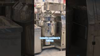 Vacuum Emulsifier Cream Ointment Machine  cosmetics machinery in Pakistan [upl. by Novets]