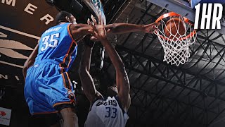 1 Hour Of The BEST Playoff Dunks 👀 [upl. by Mcclary]