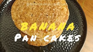 Banana Pancakes Breakfast  Delicious Breakfast Ideas trending delicious yummy food viralvideo [upl. by Lepp]