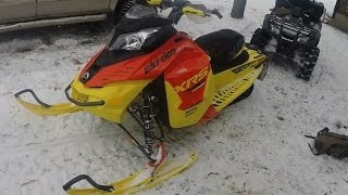 2015 Ski Doo MXZ XRS Ripping Right out of the Crate [upl. by Neville]