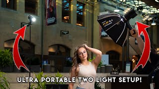 My ULTRA Portable Off Camera Flash Setup [upl. by Trebloc]