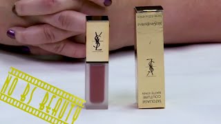 Yves Saint Laurent Tatouage quot Tattoo quot Couture Liquid Matte Lip Stain Review and Swatches [upl. by Godard458]