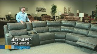 Manchester Power Reclining Sectional [upl. by Yesnik]