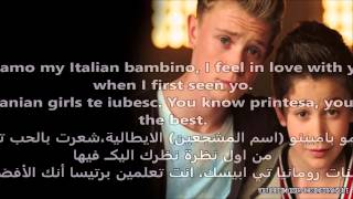 Bars And Melody  Shining Stars  LYRICS in Arabic  English مترجمه [upl. by Nala626]